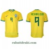 Brasil Richarlison 9 Hjemme VM 2022 - Herre Fotballdrakt